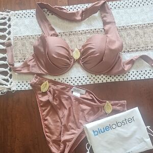 Blue Lobster Bikini